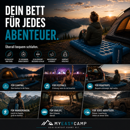 MYEASYCAMP 🎒 Kleiner als ’ne Wasserflasche