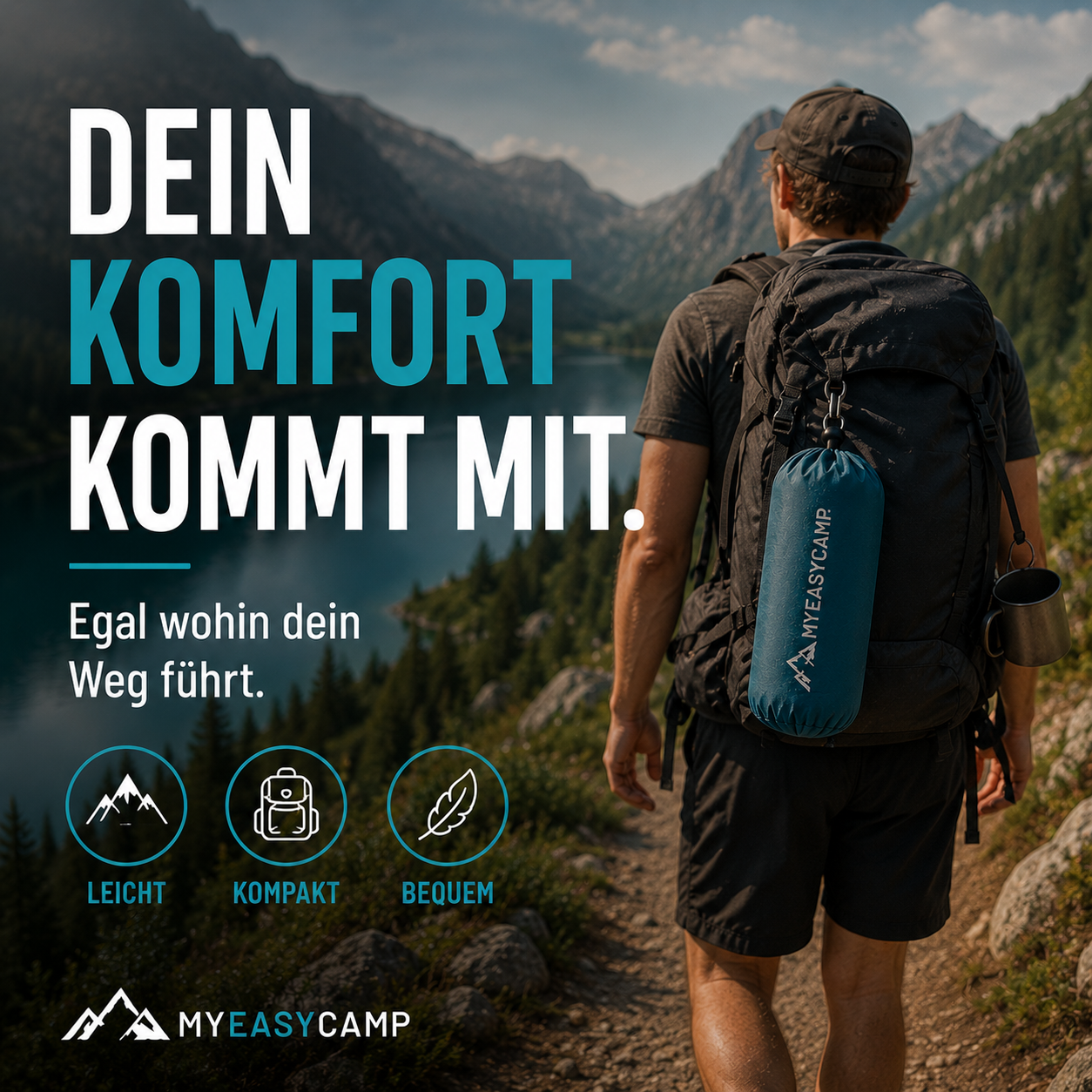 MYEASYCAMP 🎒 Kleiner als ’ne Wasserflasche