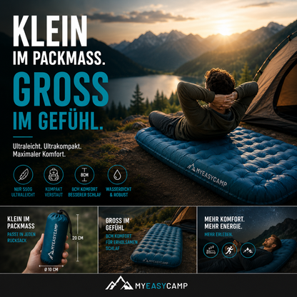 MYEASYCAMP 🎒 Kleiner als ’ne Wasserflasche