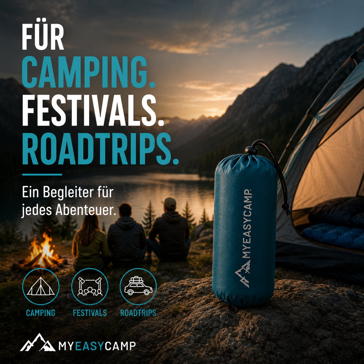 MYEASYCAMP 🎒 Kleiner als ’ne Wasserflasche