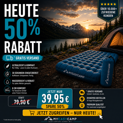 MYEASYCAMP 🎒 Kleiner als ’ne Wasserflasche